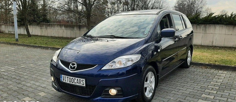 Mazda 5 cena 15400 przebieg: 211000, rok produkcji 2008 z Tuczno małe 562